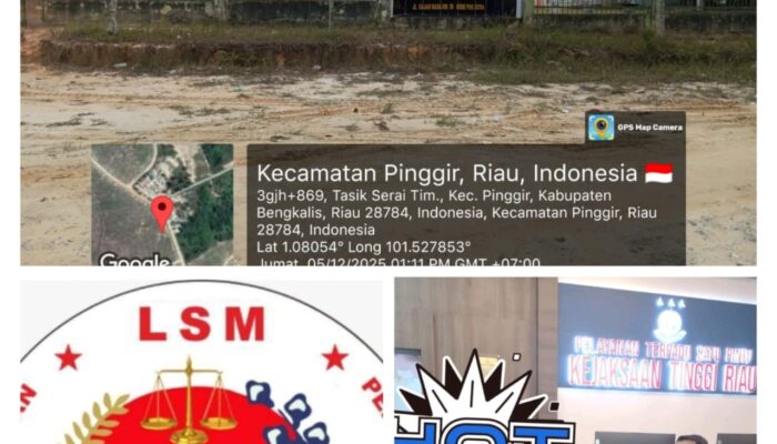 Antarkan Aduan Masyarakat Desa Tasik Serai Timur ke Kejati Riau, LSM GIB Dukung  Tindak Lanjut