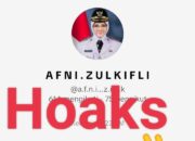 Breaking News : Hoaks Akun Atas Nama Bupati Siak AFNI ZULKIFLI, Minta Transfer Uang untuk Donasi 