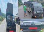 Satu Unit Mobil L300 Diduga Pasok BBM Solar ke PETI di Kecamatan Tabir, Sopir Sebut Milik Oknum APH
