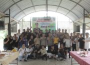 Kapolres Inhu AKBP Fahrian Saleh Siregar Pamitan dengan Awak Media