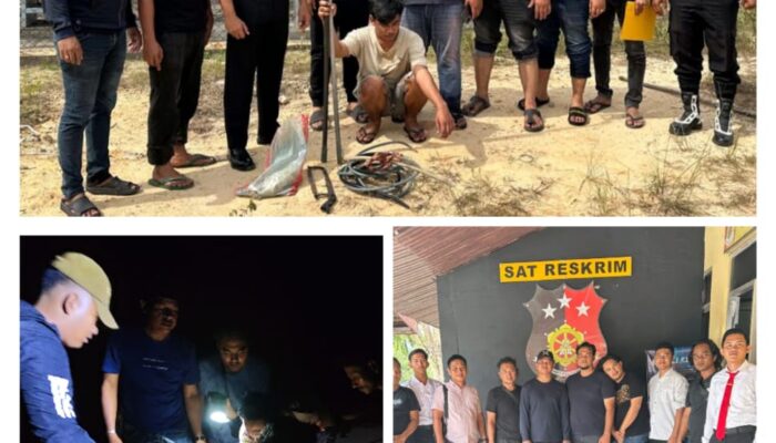 Respon Cepat Polsek Kubu dan Tim Opsnal Satreskrim Polres Rohil, Misteri Temuan Mayat di Teluk Nilap Terungkap 