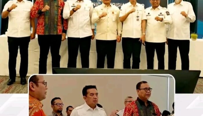 Sekda Inhu Zulfahmi Adrian ikuti High Level Meeting (TP2DD) dan Coaching Clinic Pengisian IETPD se-Provinsi Riau Tahun 2026