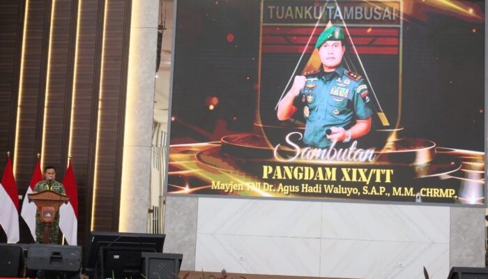 Kodam XIX/Tuanku Tambusai Gelar Rapim TA 2026