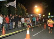 Lepas Peserta Lomba Event Belaghi Sprint 100 Meter “Night Run” Sekda Inhu Apresiasi Kegiatan di Bulan Suci Ramadhan