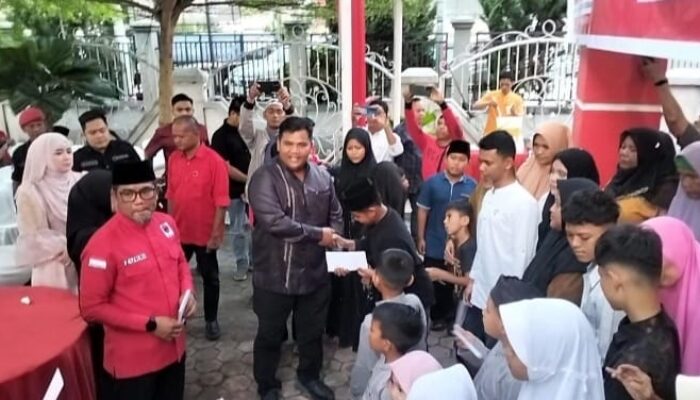 Dekat dengan Wong Cilik, DPD PDI Perjuangan Riau Gelar Buka Puasa Bersama dan Santuni Anak Yatim