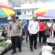 Jaga Stabilitas Harga dan Ketersediaan Bahan Pokok, Kapolres Bersama Wabup Rohil Jajaki Pasar 