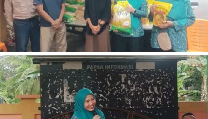 Ketua TP PKK Indragiri Hulu Gelar Pasar Pangan Murah Jelang Idul Fitri