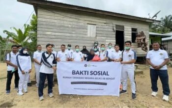 Rutan Rengat Gelar Bakti Sosial, Salurkan Bantuan Sembako kepada Masyarakat