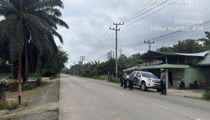 Lebaran Kedua, Polres Inhu Fokus Amankan Tempat Wisata dan Arus Balik