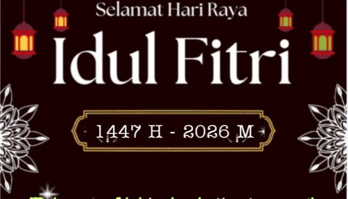 PT Cakra Alam Sejati, Mengucapkan: Selamat Hari Raya IdulFitri 1447 H