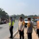 H + 3 Lebaran, Kapolres Rohil Bersama PJU Pantau Arus Balik 
