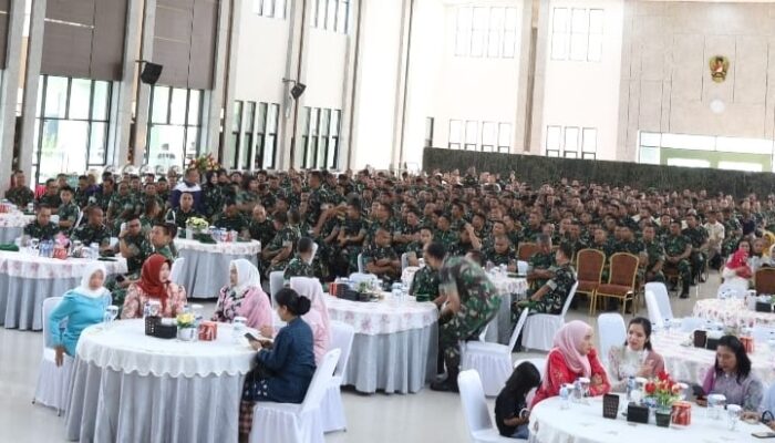 Halal Bihalal Keluarga Besar Kodam XIX/Tuanku Tambusai Pererat Silaturahmi dan Soliditas Satuan