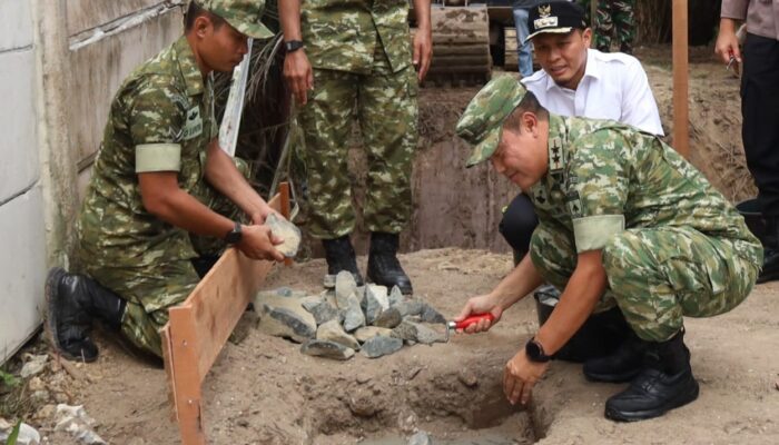 Kodam XIX/Tuanku Tambusai Laksanakan Grounbreaking Jembatan Garuda, Wujudkan Konektivitas dan Dukung Kesejahteraan Masyarakat