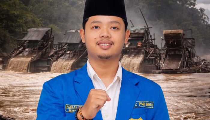 Penertiban PETI Peranap Diapresiasi PMII Inhu, Pemerintah Diminta Siapkan Solusi Sosial