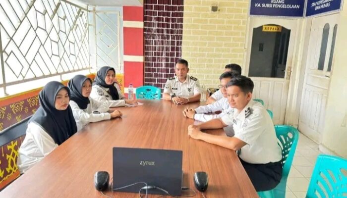 Rutan Rengat Ikuti Sosialisasi Pembangunan Zona Integritas Menuju WBK dan WBBM Secara Virtual