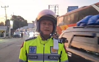 Breaking News: Polantas Rohil Urai Antrian Lalin Riau – Sumut 