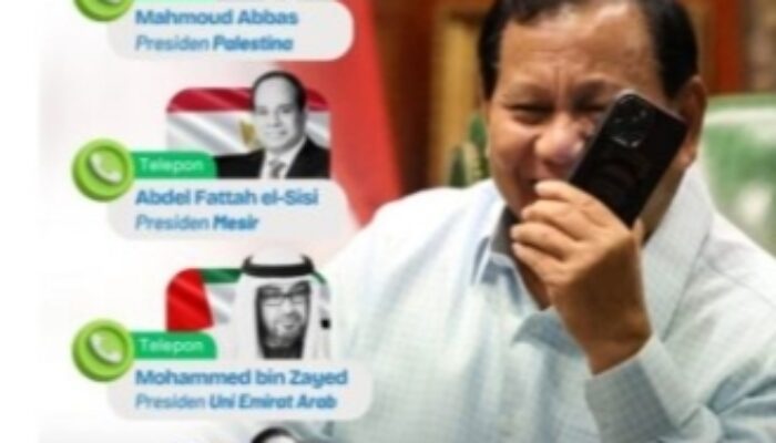 Seskab Teddy: Presiden Prabowo Telepon Presiden Palestina, Sampaikan Ucapan Idulfitri dan Perkuat Solidaritas