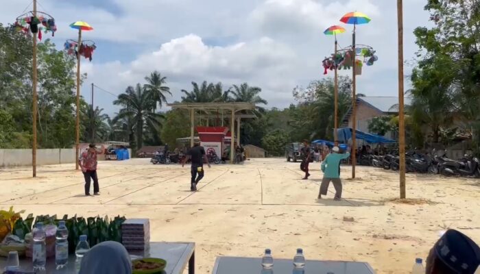 Breaking news: Perayaan Lebaran IdulFitri di Banjar XII Tampilkan Permainan Rakyat 