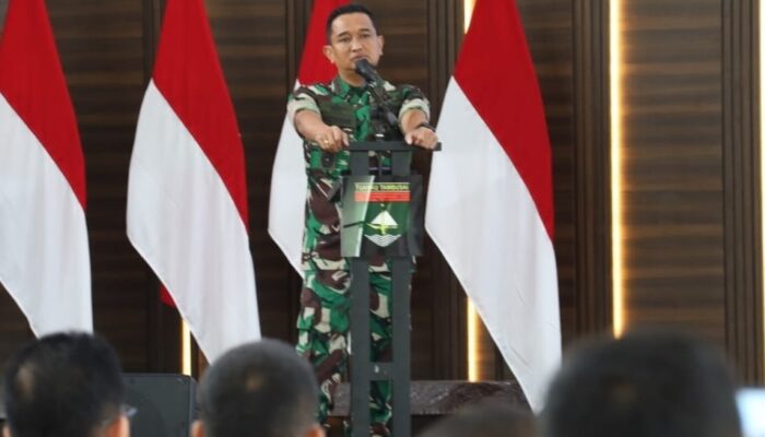 Rakernister Tingkat Kotama Kodam XIX /Tuanku Tambusai TA 2026, Perkuat Sinergi dan Efektivitas Pembinaan Teritorial