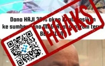 [HOAKS] Dana haji akan Dialokasikan untuk MBG