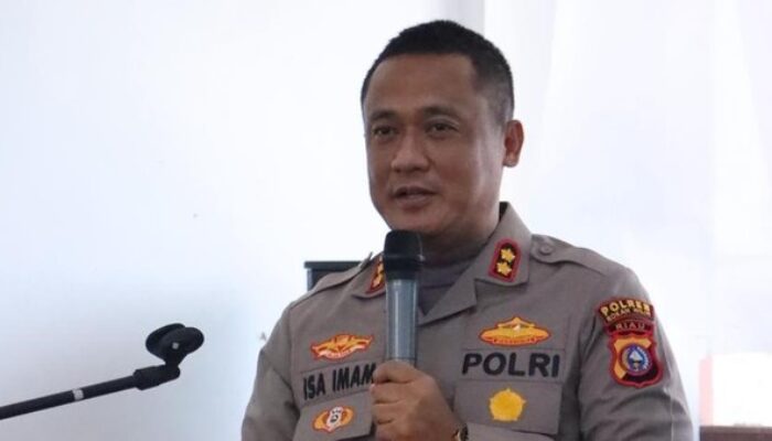 Kapolres AKBP Isa Imam Syahroni Himbau Masyarakat Rohil, Mudik Lebaran Titipkan Kendaraan 
