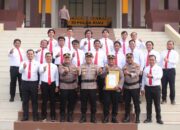 Komitmen “Zero Tolerance”, Polres Rohil Terima Penghargaan dari Kapolda Riau 