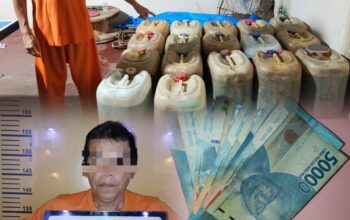 Ungkap Dugaan Penyalahgunaan BBM Bersubsidi, Polres Inhil Tangkap Seorang Warga Desa Pengalihan 