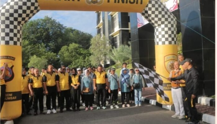 Polda Sumbar Gebrak Program IMT Berkelanjutan: Anggota Harus Fit Hingga Pensiun