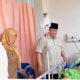 Pagi – Pagi Presiden Prabowo Jenguk Korban Tabrakan KA di RSUD Bekasi