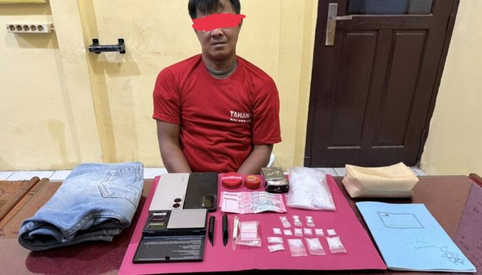 Edarkan Narkoba, Warga Desa Pasir Ringgit Diringkus Polsek Lirik