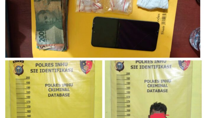 Polsek Kelayang Bekuk Dua Pelaku Narkotika di Pring Jaya Rakit Kulim