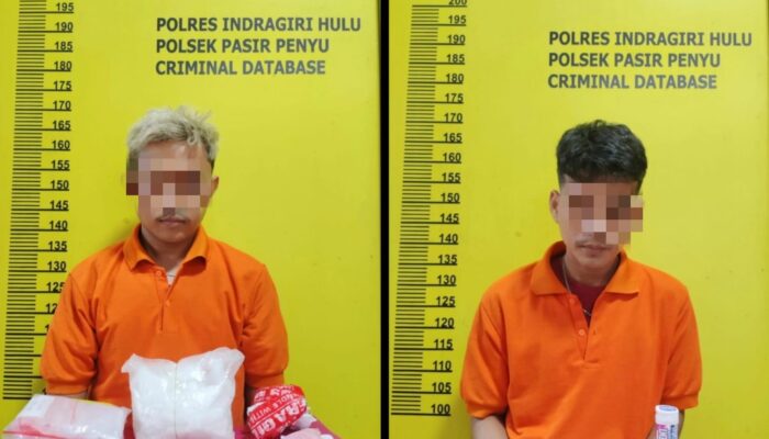 Tim Gabungan Polres Inhu Berhasil Bongkar Jaringan Narkoba Dengan BB Ratusan Gram Sabu Dan Ratusan Butir Ekstasi