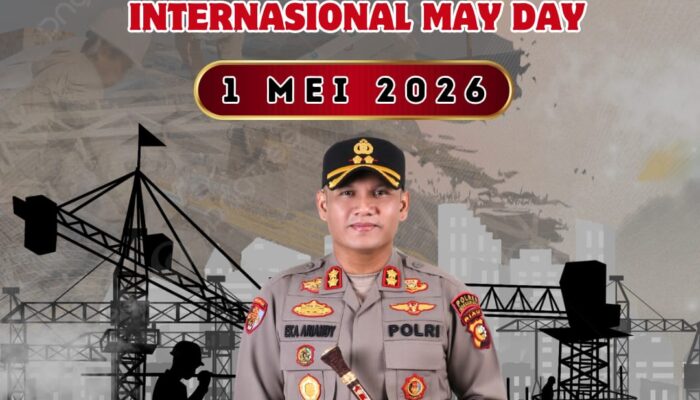 May Day Kondusif, Polres Inhu Tetap Siagakan Personel dan Patroli Objek Vital