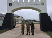Asrendam XIX/Tuanku Tambusai Tinjau Kesiapan Pembentukan Kodim Teluk Kuantan