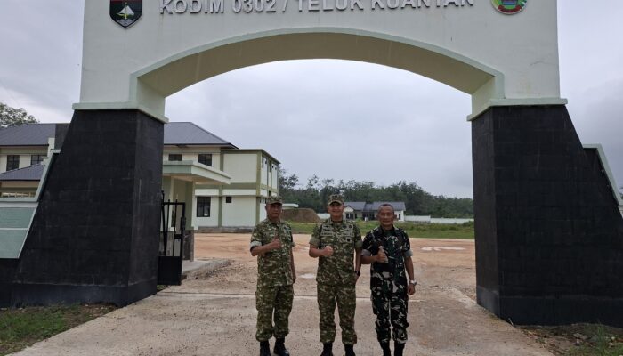 Asrendam XIX/Tuanku Tambusai Tinjau Kesiapan Pembentukan Kodim Teluk Kuantan
