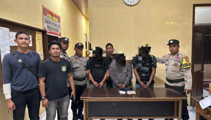 Simpan Sabu di Plat Kendaraan, 2 Pria Terjaring Ops KRYD Polsek Panipahan dan 1 Lainnya Terseret 