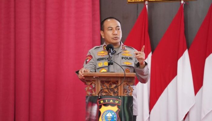 39 Jembatan Desa Rampung Dibangun, Kapolda Riau: Ini Wujud Nyata Pengabdian Polri untuk Masyarakat