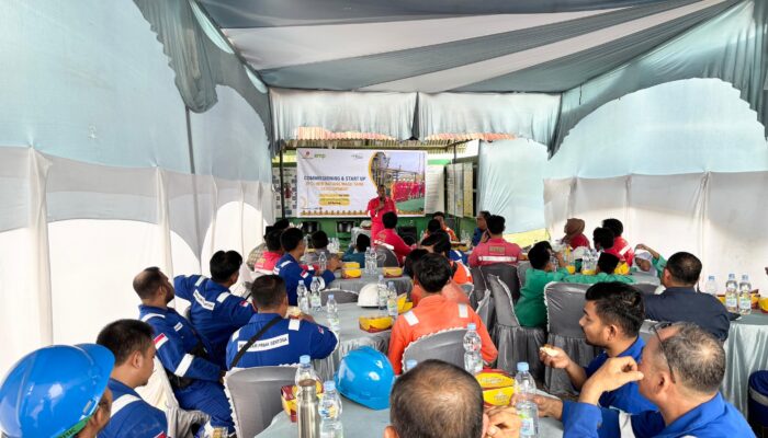 PT EMP Energi Gandewa Rampungkan Start Up Fasilitas New Batang Wash Tank Development