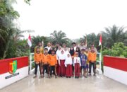 Jembatan Merah Putih Presisi di Kampar, Membuka Jalur Anak Desa Menggapai Cita-cita