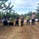 Kades Pematang Tinggi Tanam Jagung di Lahan Ketahanan Pangan Desa