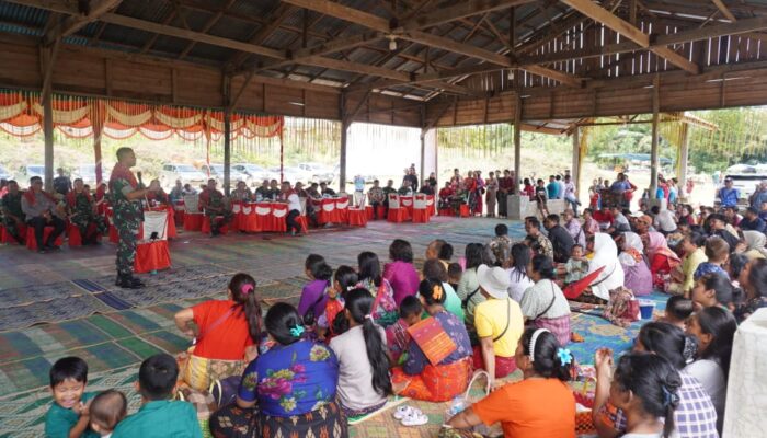 Danrem 031/WB Brigjen TNI Dr. Agustatius Sitepu, Bangun Kedekatan dengan Masyarakat Karo Melalui Silaturahmi di Desa Kesuma