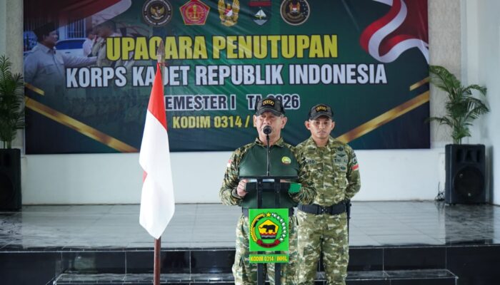 Tanamkan Karakter dan Bela Negara, Kodim 0314/Inhil Sukses Tutup Kegiatan Korps Kadet RI 2026