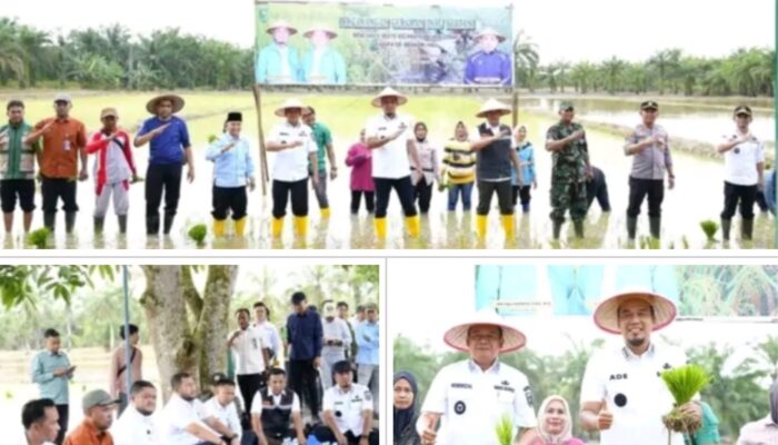 Gaungkan Gerakan Inhu Bertani, Bupati Ade Temui Petani Kuala Mulia: Komitmen Wujudkan Swasembada Pangan