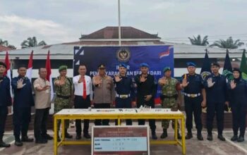 Perangi HP Ilegal dan Narkoba, Rutan Rengat Gelar Apel Ikrar Gandeng TNI-Polri