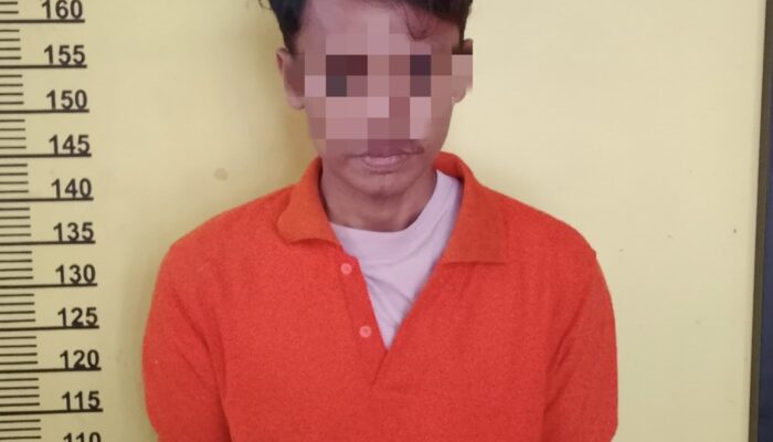 Jadikan Kantor Desa Tempat Transaksi, TO Sabu Diringkus Polsek Pasir Penyu