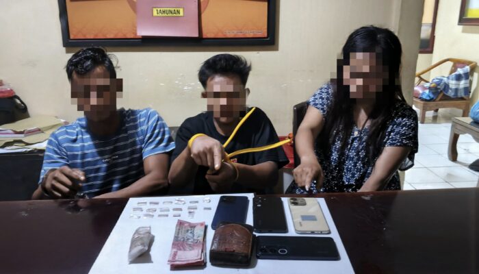 Modus Simpan Sabu di Bra Gagal, Polsek Peranap Amankan Sejumlah Pelaku