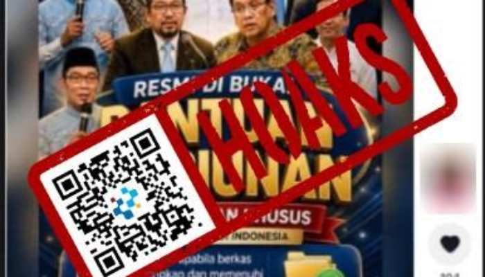 [HOAKS] Klaim Dana Bantuan Khusus Pensiunan Periode Mei 2026 Dibantah Taspen