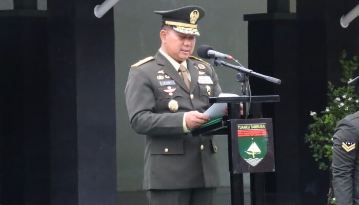 Kodam XIX/TT Peringati Hari Lahir Pancasila 2026, Kasdam Tegaskan Pancasila Perekat Bangsa di Tengah Tantangan Global