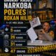 Gempur Narkoba, Polres Rokan Hilir Ungkap 31 Kasus & Tangkap 47 Tersangka Sepanjang Mei 2026