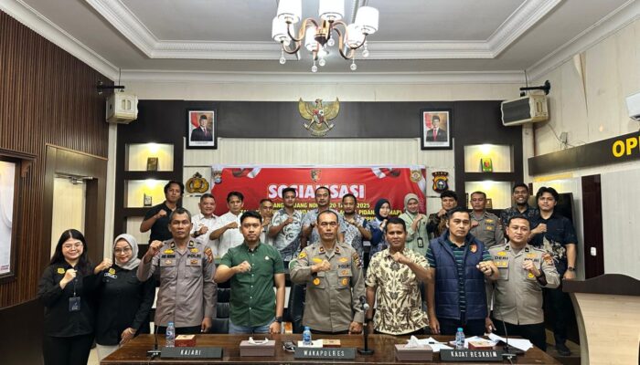 Tingkatkan Kemampuan PPNS, Polres Inhu Gelar Pelatihan dan Sosialisasi